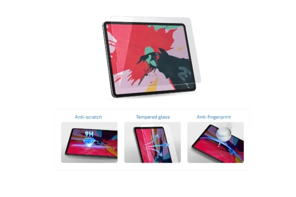Захисне скло 2E для Lenovo Idea Tab Pro 12.7" (2025) , 2.5D, прозорий
