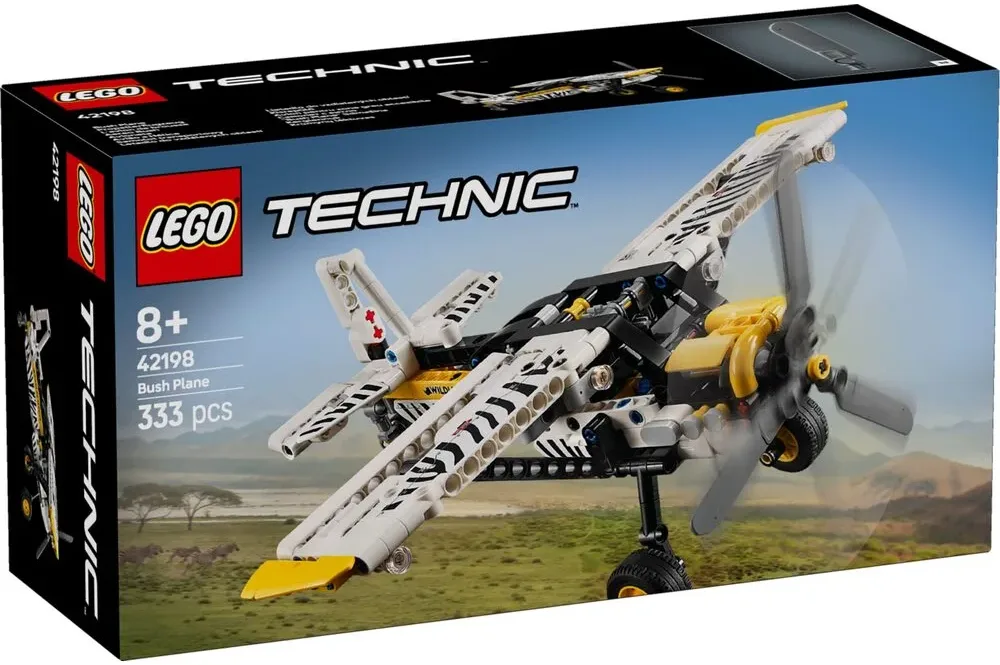 Конструктор LEGO Technic повітряний транспорт літак різнокольоровий