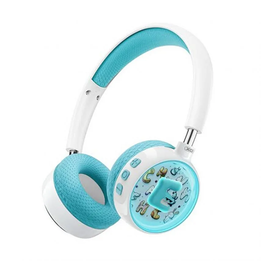 Дитячі навушники Bluetooth XO бездротові 40 мм сині