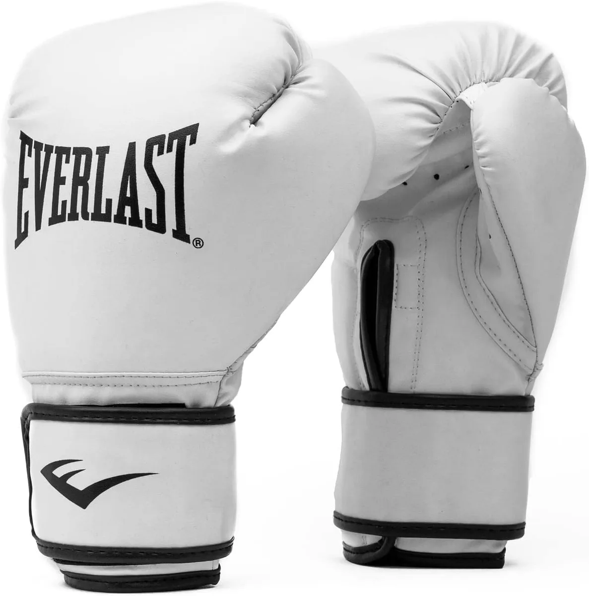 Боксерські рукавиці Everlast синтетична шкіра L білий