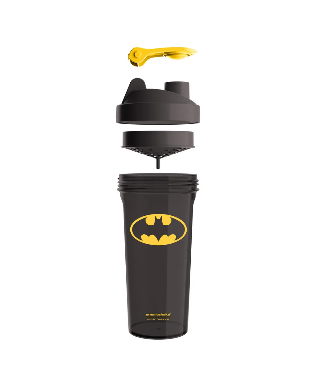 Шейкер спортивний SmartShake пластик 800 мл Чорний