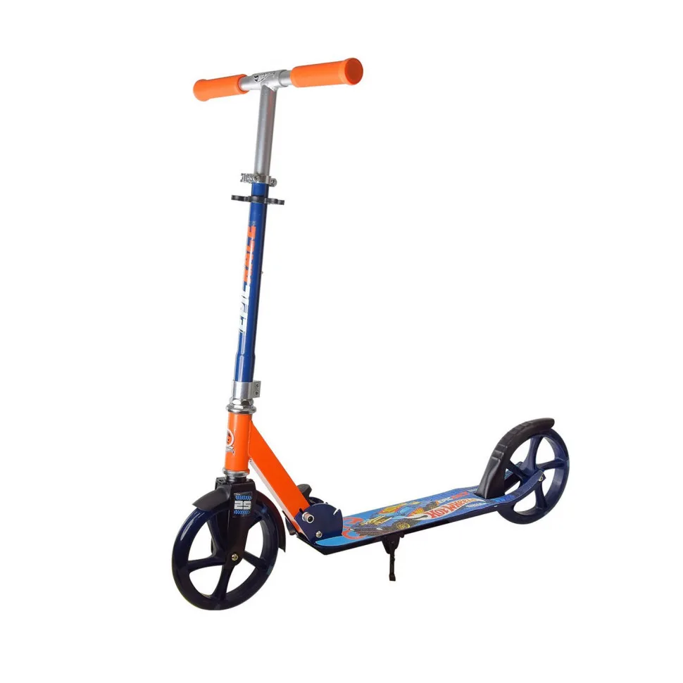 Дитячий самокат Hot Wheels Bambi алюміній 200 мм синій