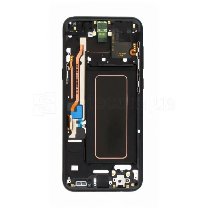 Дисплей Samsung LCD IPS 6,2 чорний з тачскріном та рамкою Service Original
