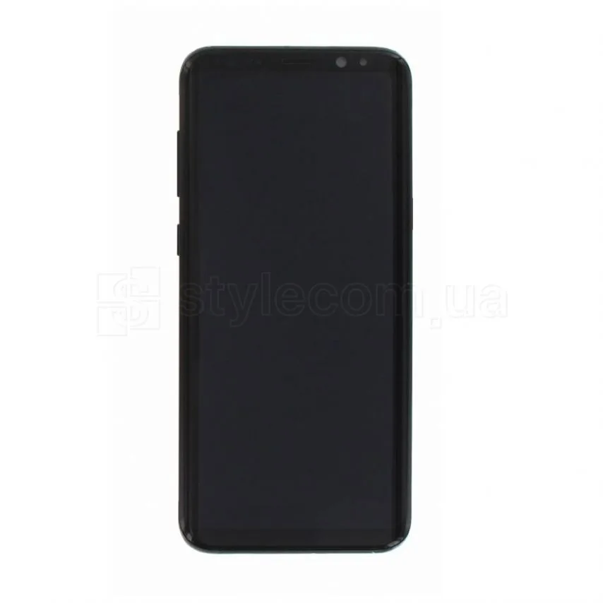 Дисплей Samsung LCD IPS 6,2 чорний з тачскріном та рамкою Service Original