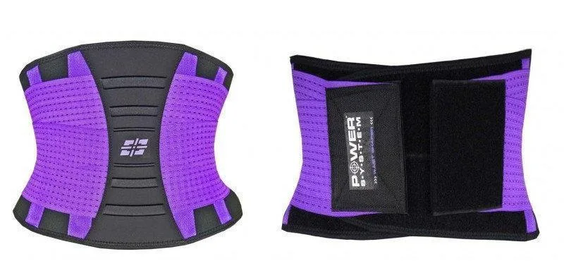 Пояс-корсет Active Point неопрен L/XL фіолетовий для підтримки спини