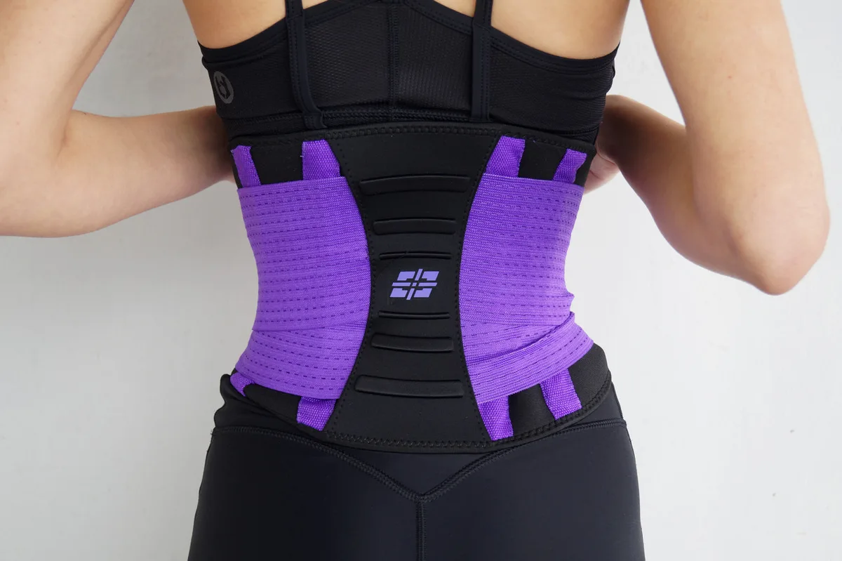 Пояс-корсет Active Point неопрен L/XL фіолетовий для підтримки спини