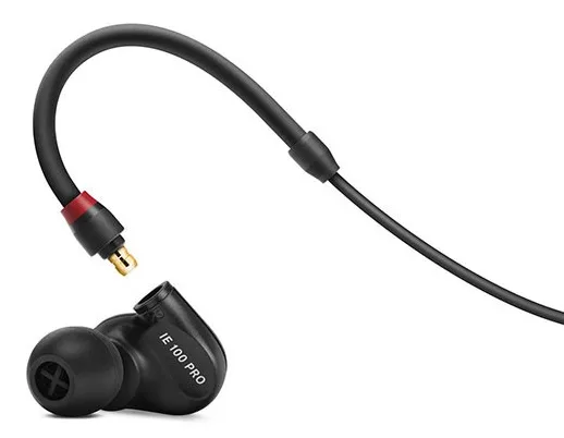 Навушники Sennheiser динамічні дротові вакуумні 10 мм чорні