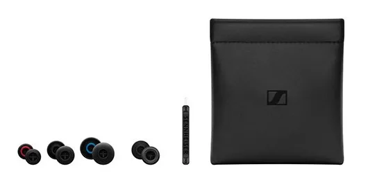 Навушники Sennheiser динамічні дротові вакуумні 10 мм чорні