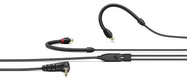 Навушники Sennheiser динамічні дротові вакуумні 10 мм чорні