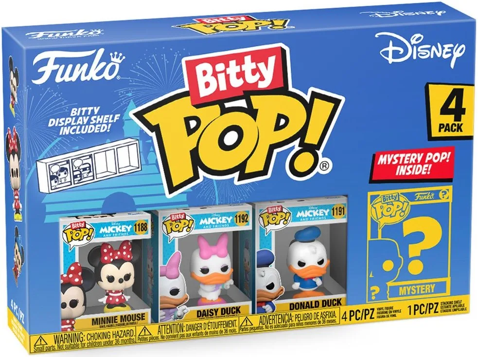 Набір подарунковий Funko POP (Bitty): Disney - Minnie 4pk