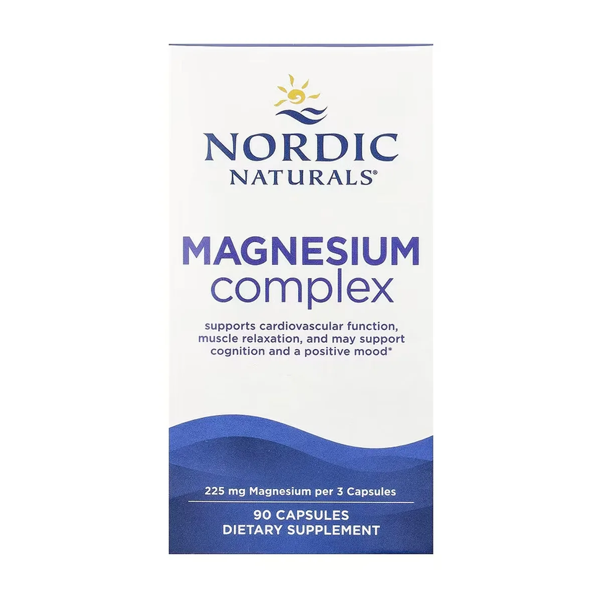 Магниевый комплекс Nordic Naturals 90 капсул Хелатный магний
