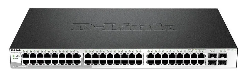 Комутатор D-Link DGS-1210-52 48xGE, 4xSFP, WebSmart