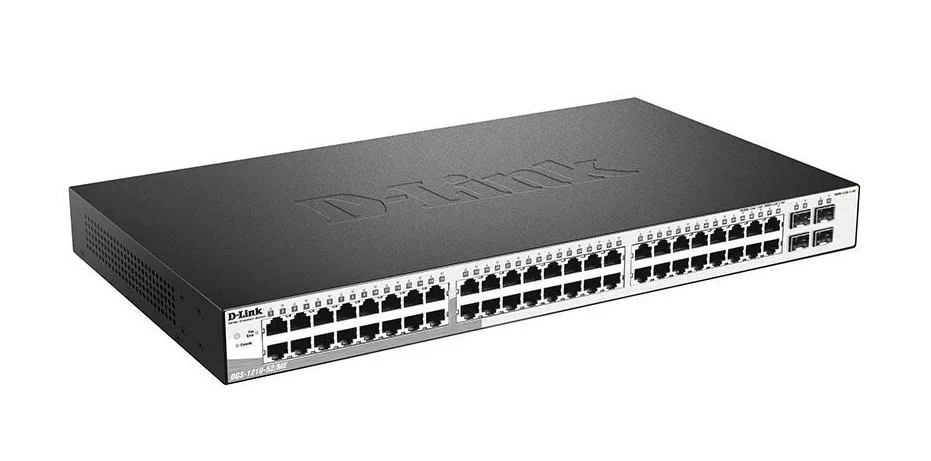 Комутатор D-Link DGS-1210-52 48xGE, 4xSFP, WebSmart