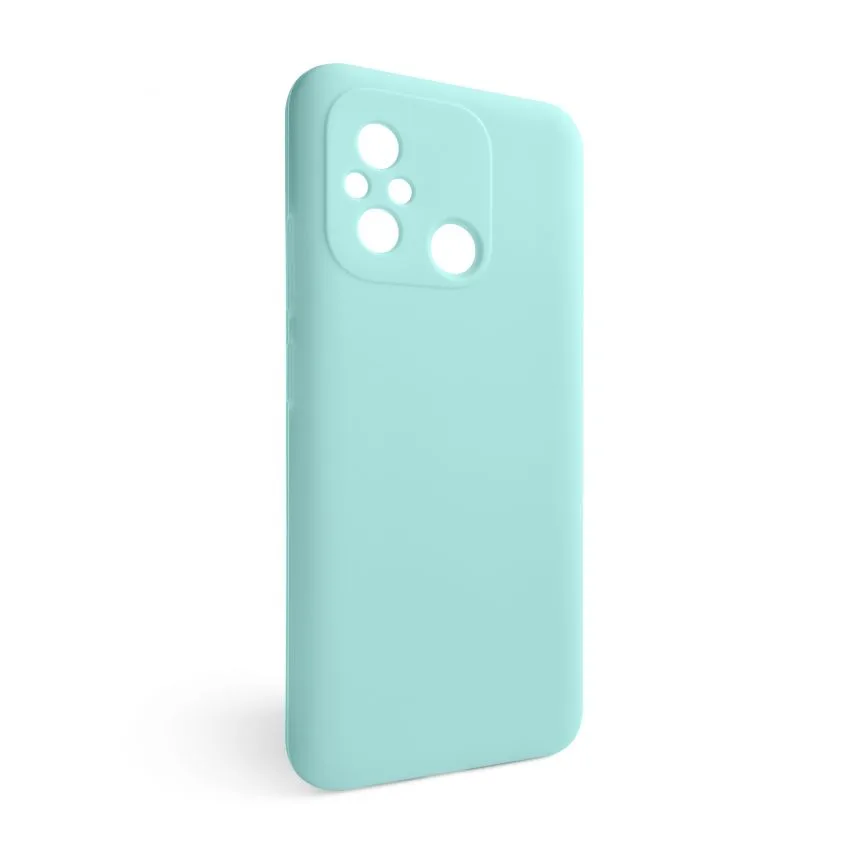 Чохол силіконовий для Xiaomi Redmi 12C  бирюзовий