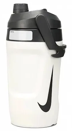 Пляшка Nike FUEL JUG поліпропілен 1893 мл біла антрацит чорна