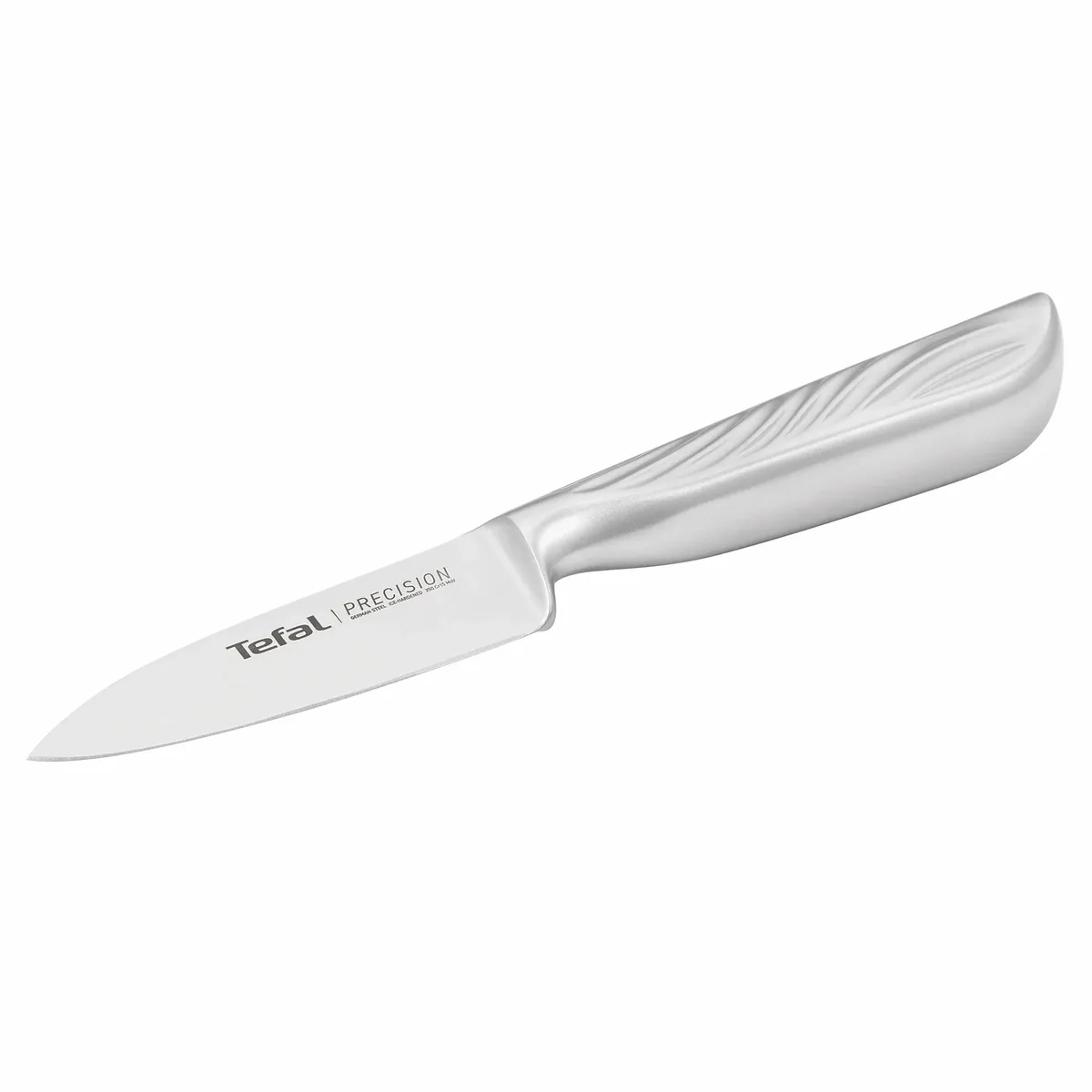 Ніж для овочів Tefal Precision, 9 см, з нержавіючої сталі - ідеальний кухонний інструмент для точного нарізання.