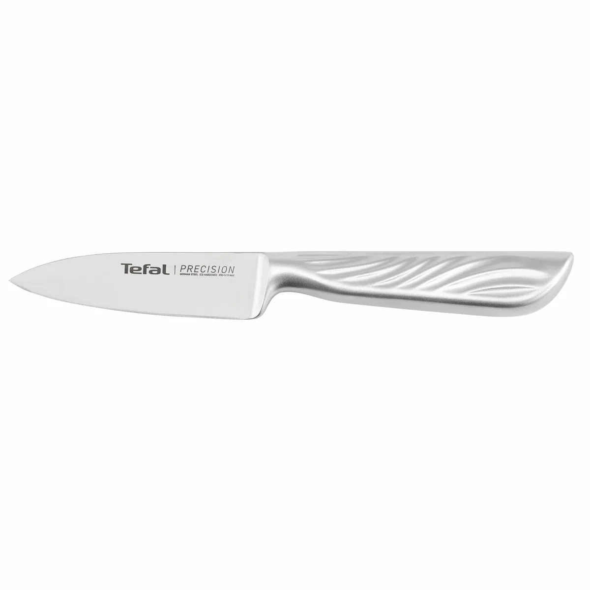 Ніж для овочів Tefal Precision, 9 см, з нержавіючої сталі - ідеальний кухонний інструмент для точного нарізання.