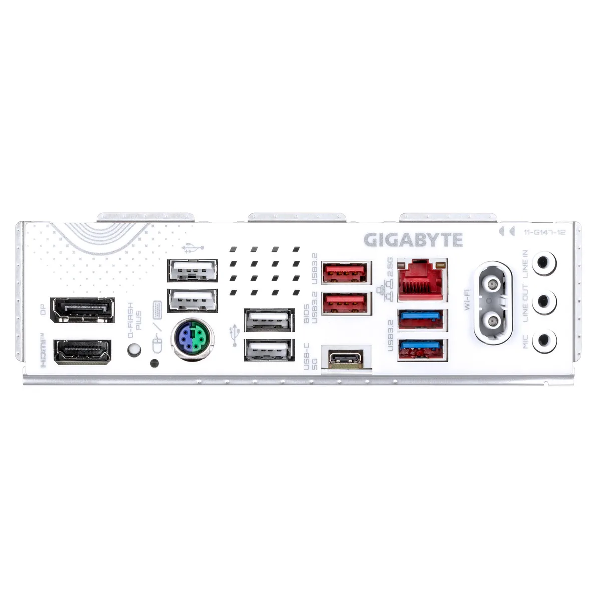 Материнська плата GIGABYTE B850 EAGLE WF7 ICE sAM5 B850 4xDDR5 M.2 HDMI DP Wi-Fi BT ATX білий