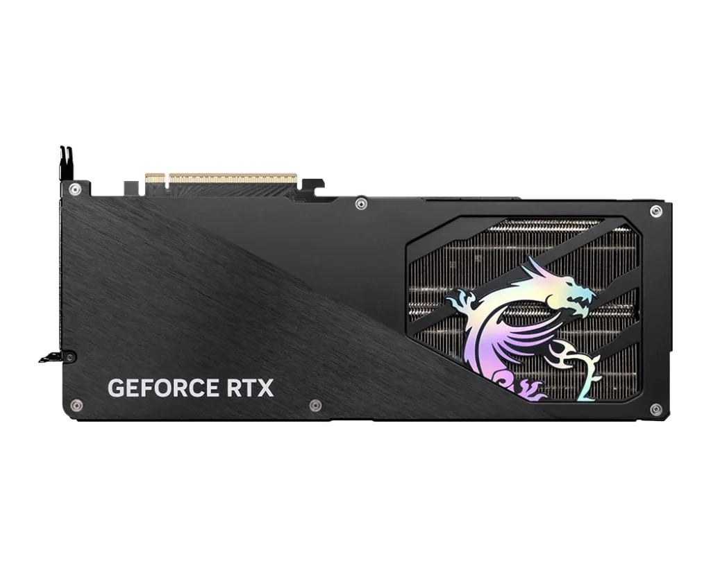 Відеокарта MSI 12GB GDDR7 GAMING TRIO активне охолодження 3 вентилятори
