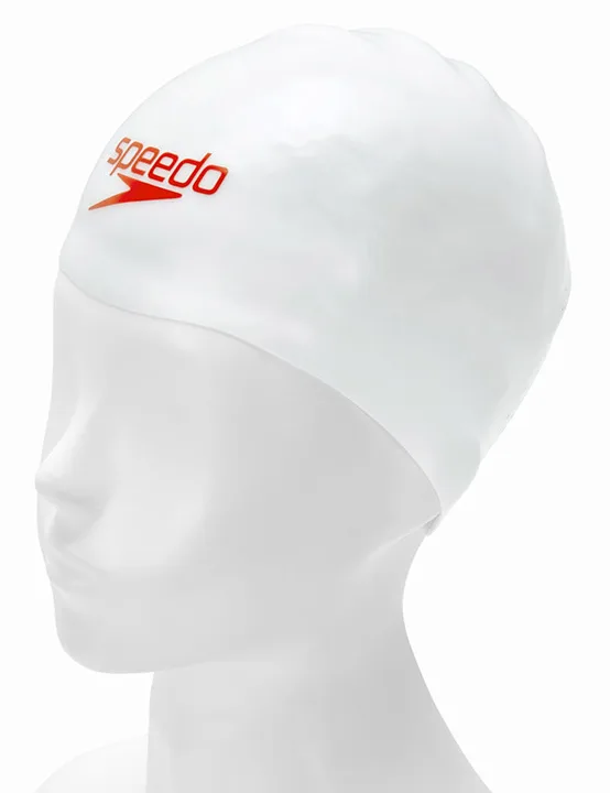 Шапка Speedo 100% силікон S кремова біла