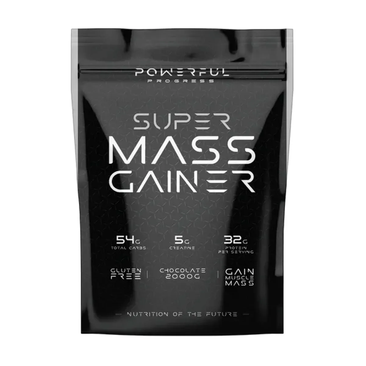 Гейнер Super Mass Gainer 2000 г Горіх Лісовий натуральний білок креатин вуглеводи