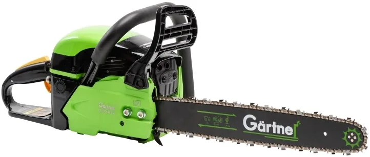Бензинова ланцюгова пила Gartner CSG-3545 2M 45 см, потужність 3.5 кВт/4.7 к.с., об'єм двигуна 45 см3, вага 6 кг.