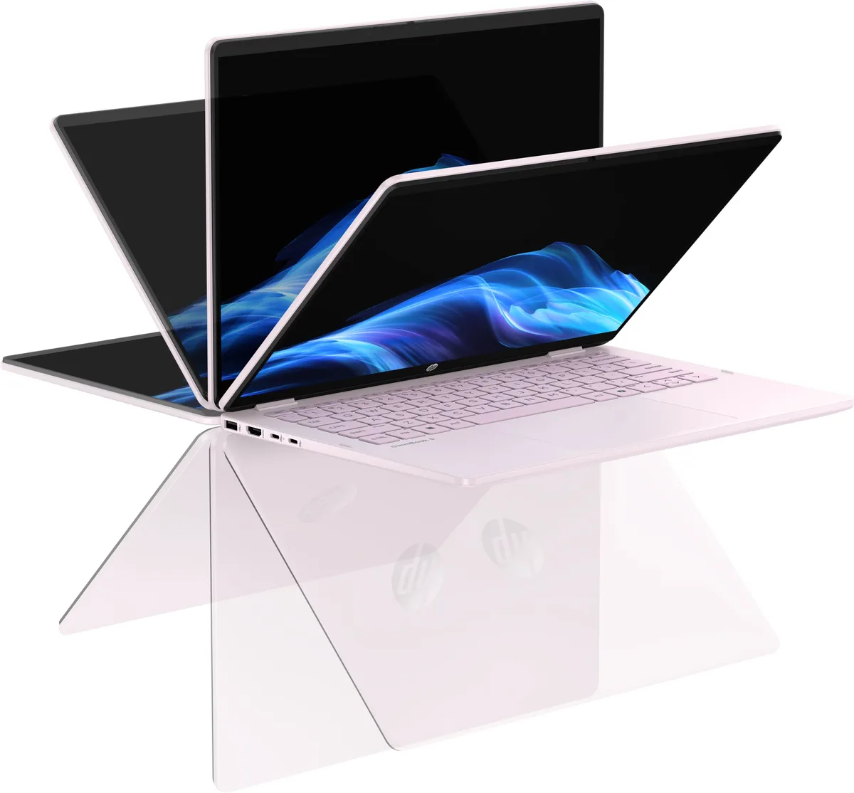Ноутбук HP 14 дюймів IPS SSD 1ТБ 24ГБ рожевий
