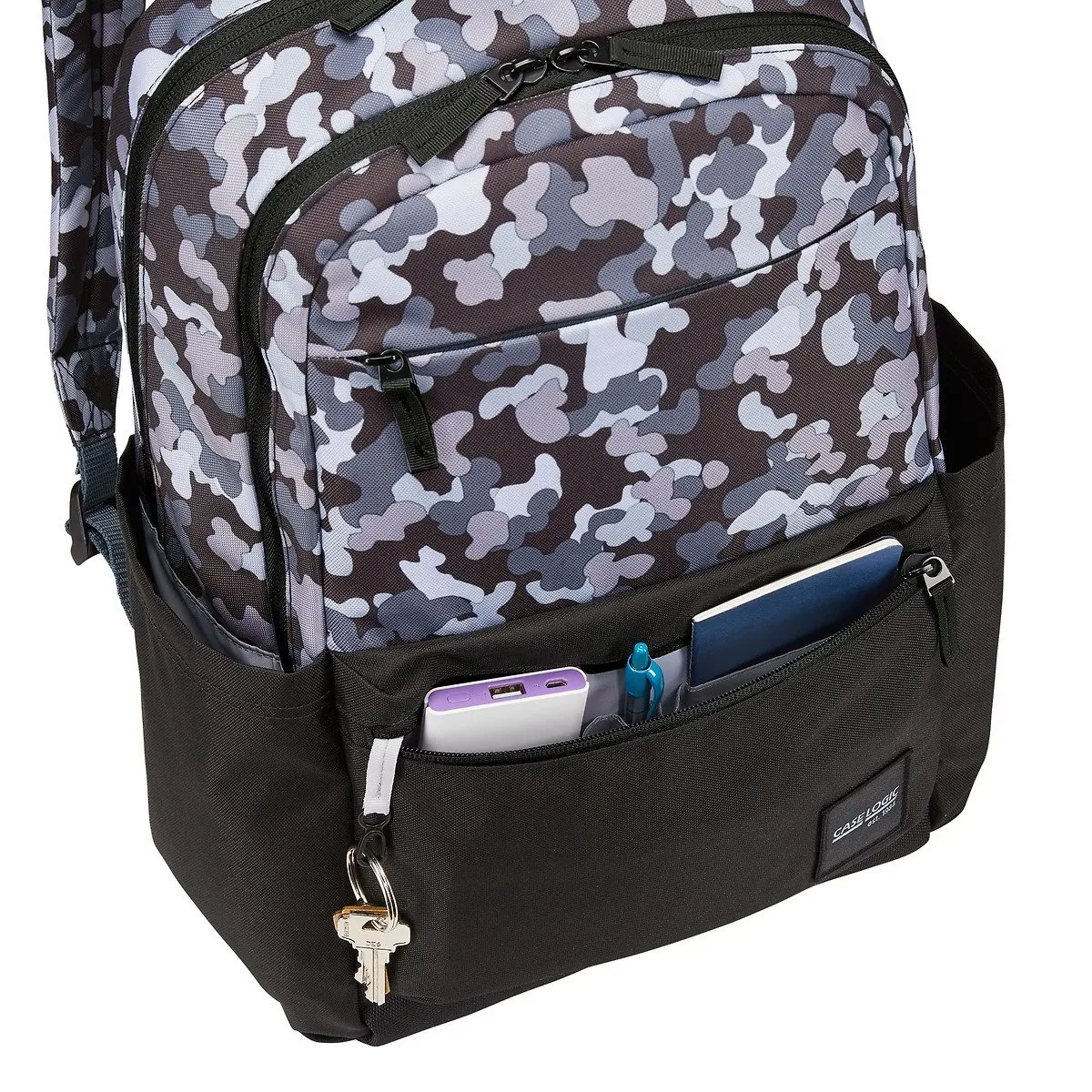 Рюкзак Case Logic Поліестер 26 л 15,6 дюймів Black Spot Camo