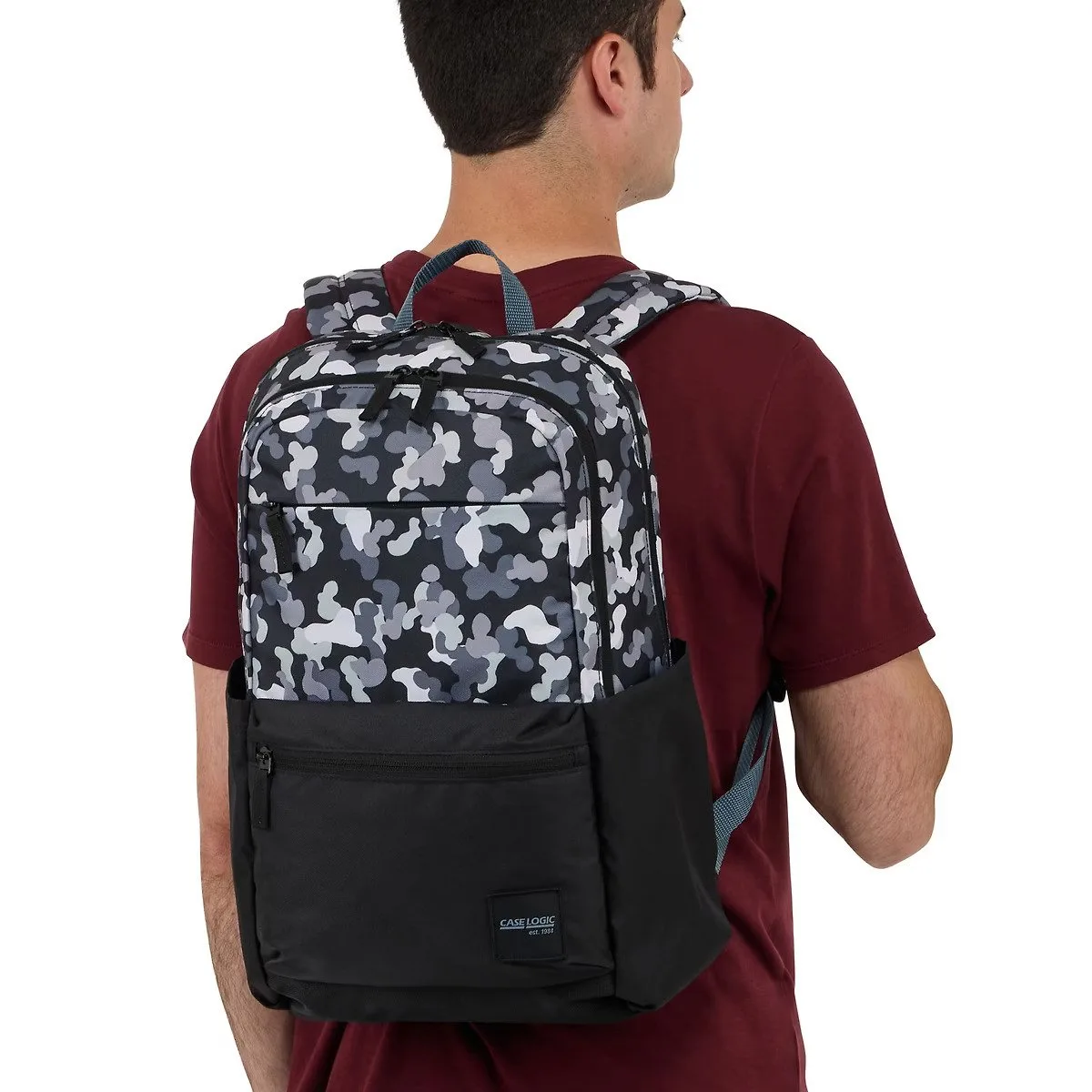 Рюкзак Case Logic Поліестер 26 л 15,6 дюймів Black Spot Camo