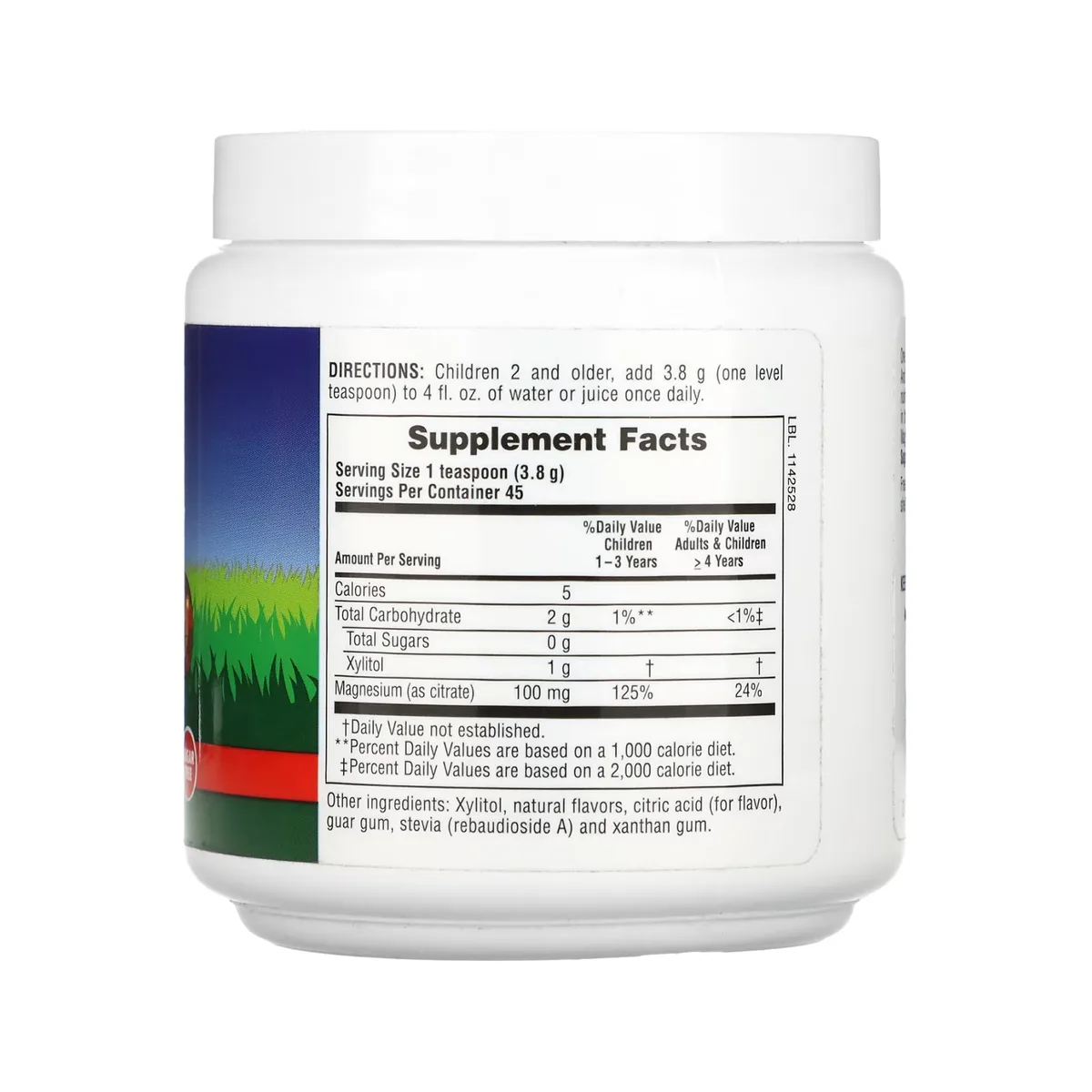 Kids Magnesium Powder Nature's Plus Порошок 171 г Веганский без глютена