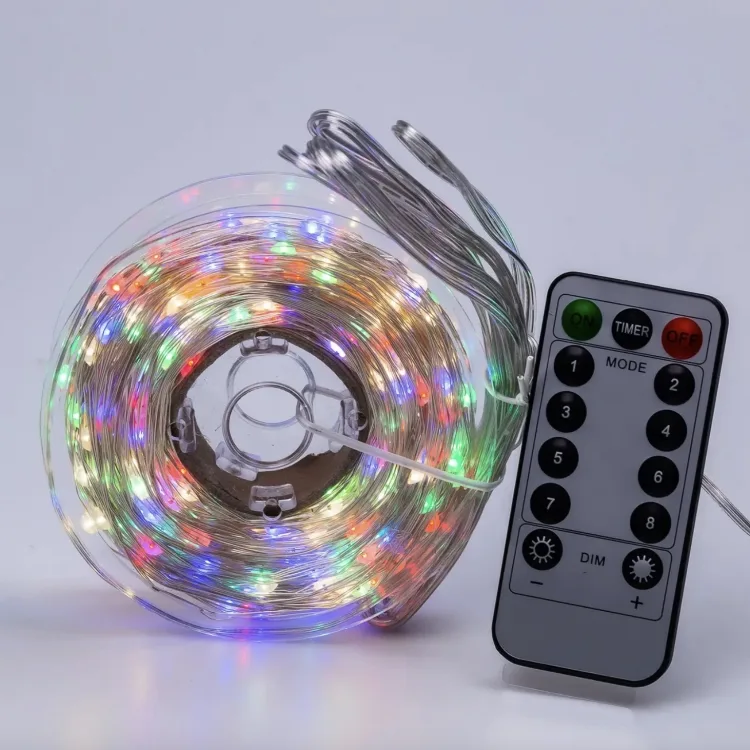 Гірлянда світлодіодна метал 50 м Мультікольор 500 LED