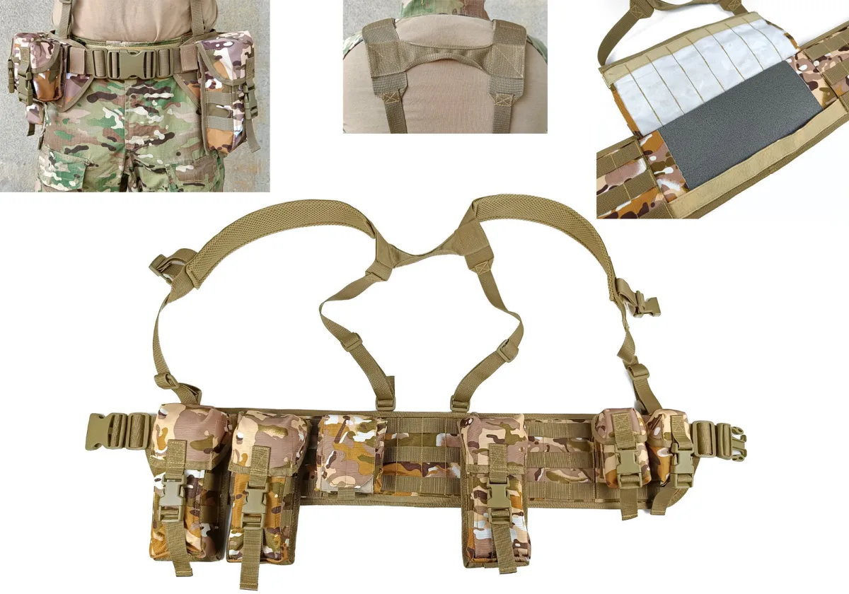 Тактичний розвантажувальний пояс Palianytsia Advanced Cordura 1050 EasyFit Multicam Arid