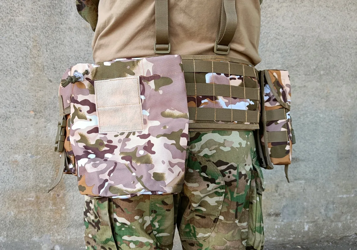 Тактичний розвантажувальний пояс Palianytsia Advanced Cordura 1050 EasyFit Multicam Arid