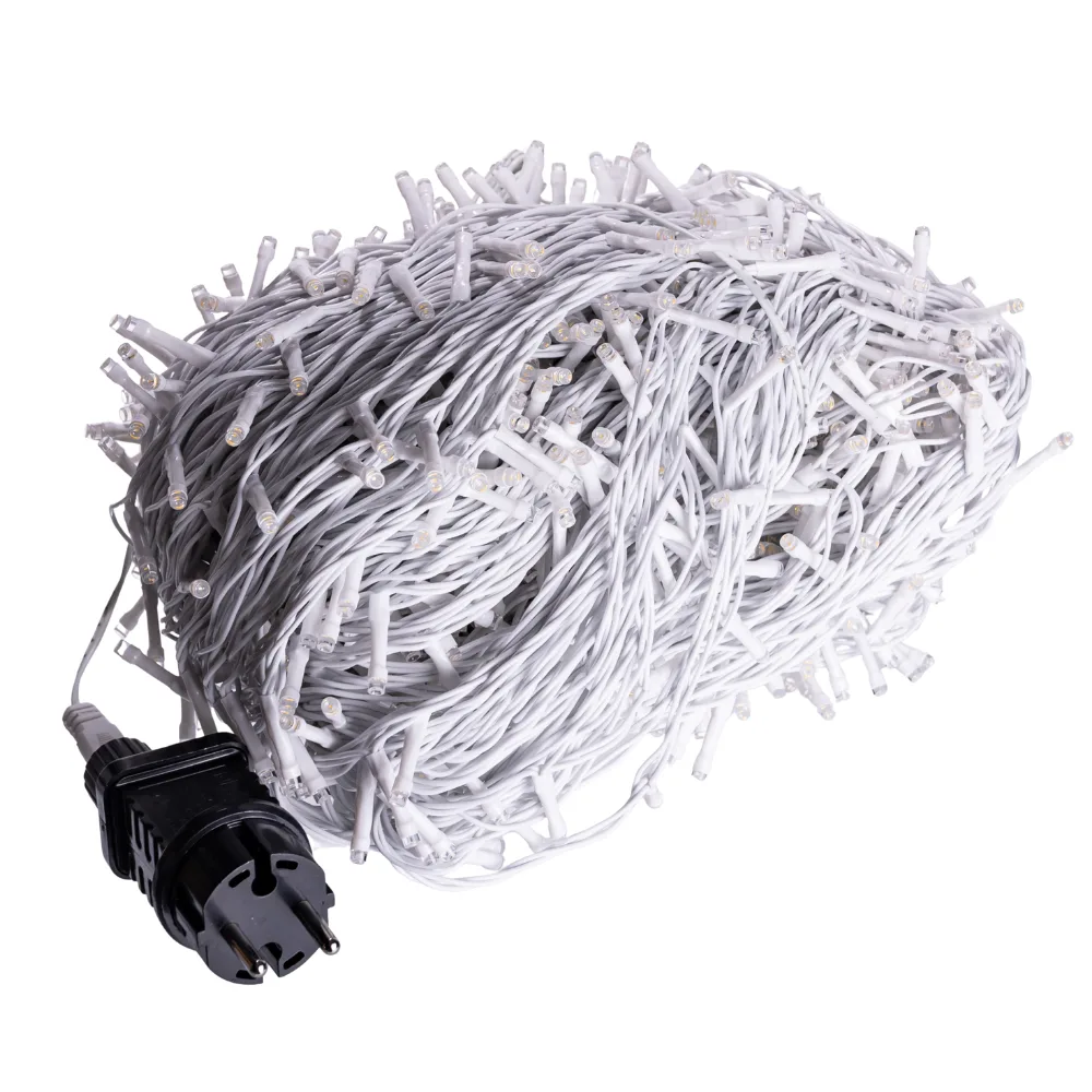 Гірлянда світлодіодна 1000 LED 100 м біла вулична