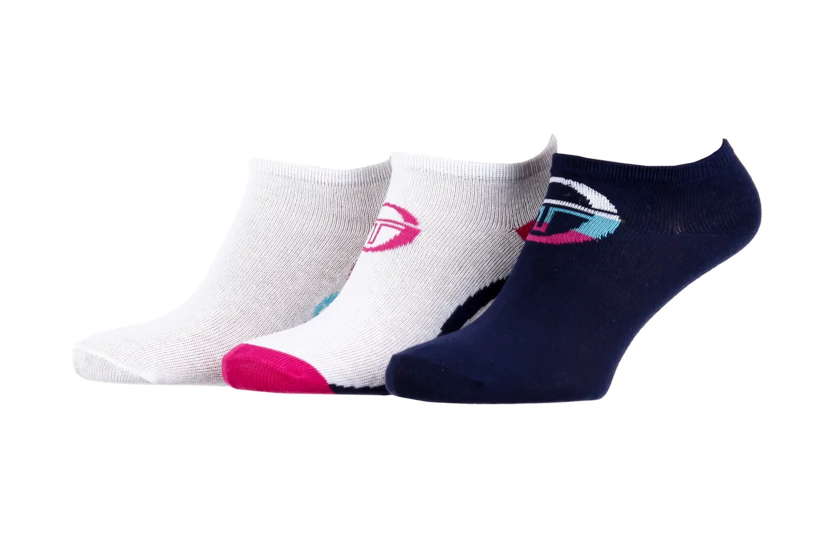 Шкарпетки Sergio Tacchini бавовна 27-30 білий синій