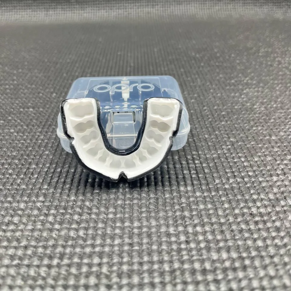 Капа OPRO Dental Grade тришарова доросла Silver/Black
