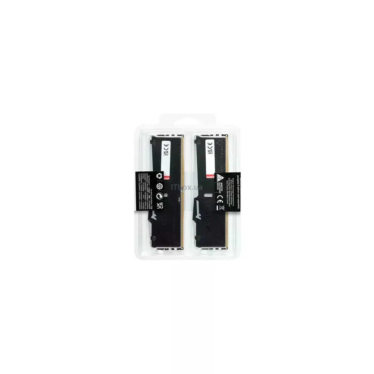 Пам'ять ПК Kingston DDR5 128GB KIT (64GBx2) 5600 FURY Beast RGB
