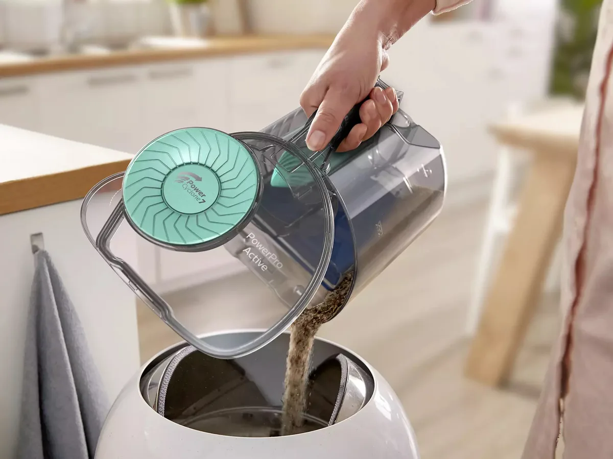 Пилосос Philips 5000 серії, контейнерний, 900 Вт, об'єм контейнера 1,5 л, фільтр HEPA, турбощітка, синій.