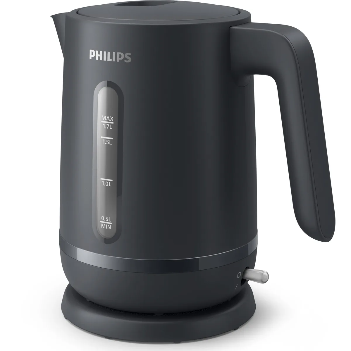 Электрический чайник Philips Series 1000, 1,7 л, Strix, пластиковый, матовый, черный
