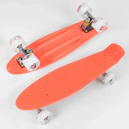 Пенни борд Best Board 55см с колесами PU и светом для детей и подростков скейтборд для активного отдыха