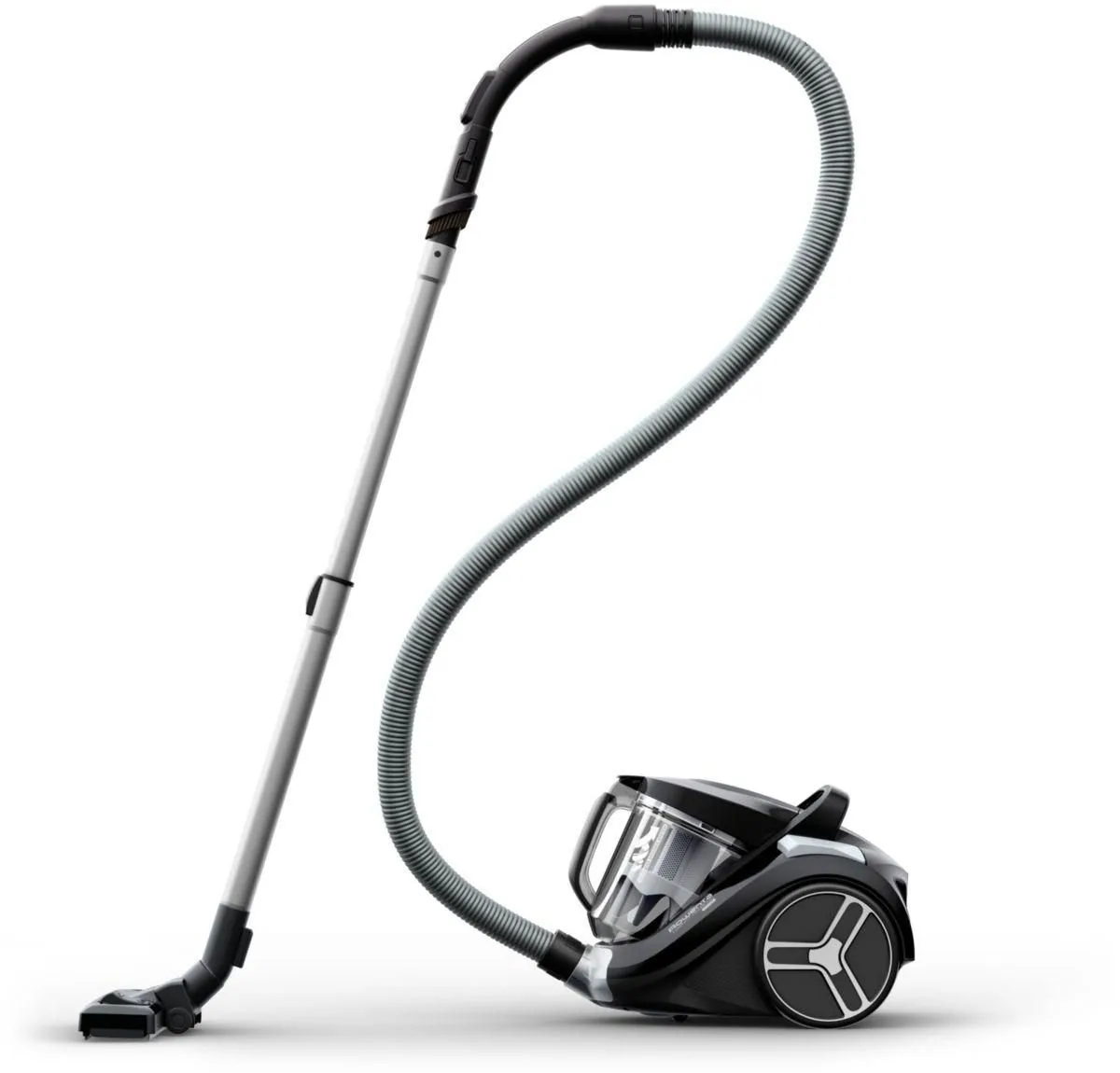 Пилосос Rowenta Compact Power XXL, 900 Вт, контейнер на 2.5 л, система HEF, чорний.