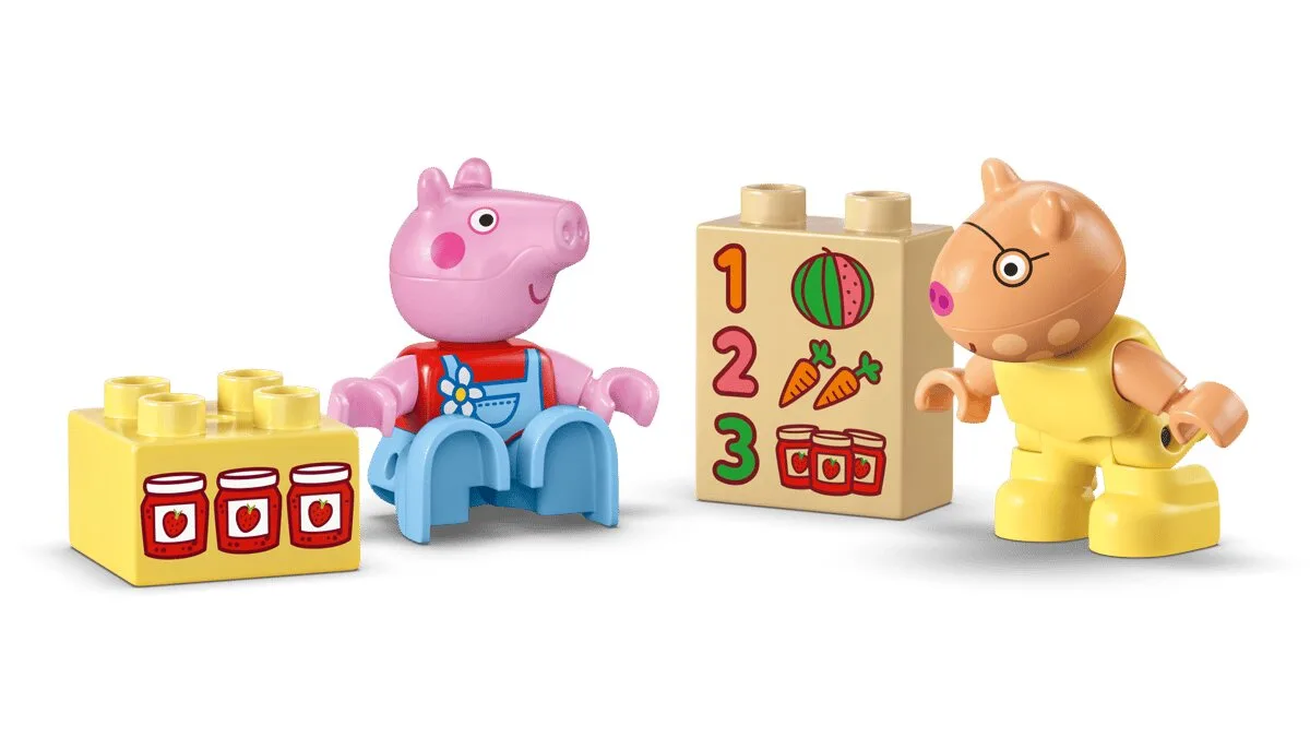 Конструктор LEGO DUPLO Peppa Pig Трактор 2+ років різнокольоровий