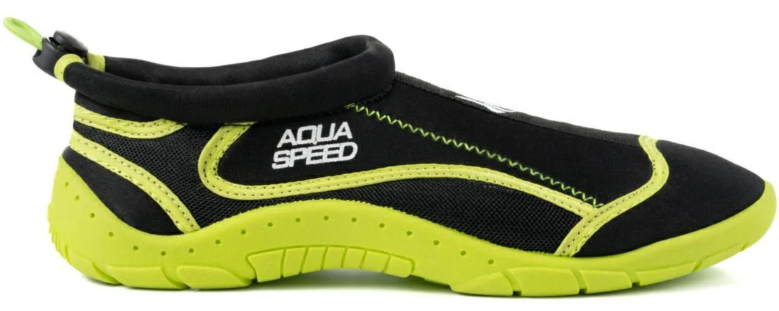 Акустичні аквашузи AQUA SPEED TPR гума розмір 36 чорний жовтий