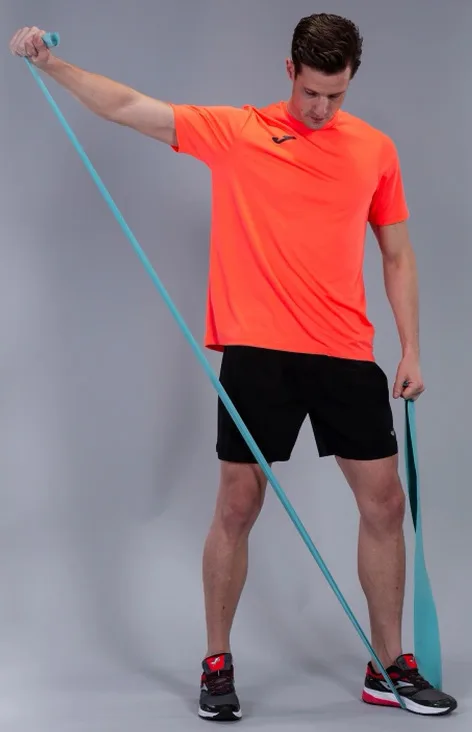 Футболка Joma 100% поліестер 2XS кораловий чоловічий