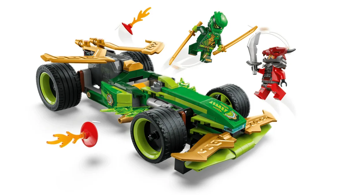 Конструктор LEGO Ninjago Автомобіль з інерційним двигуном для дітей від 7 років різнокольоровий