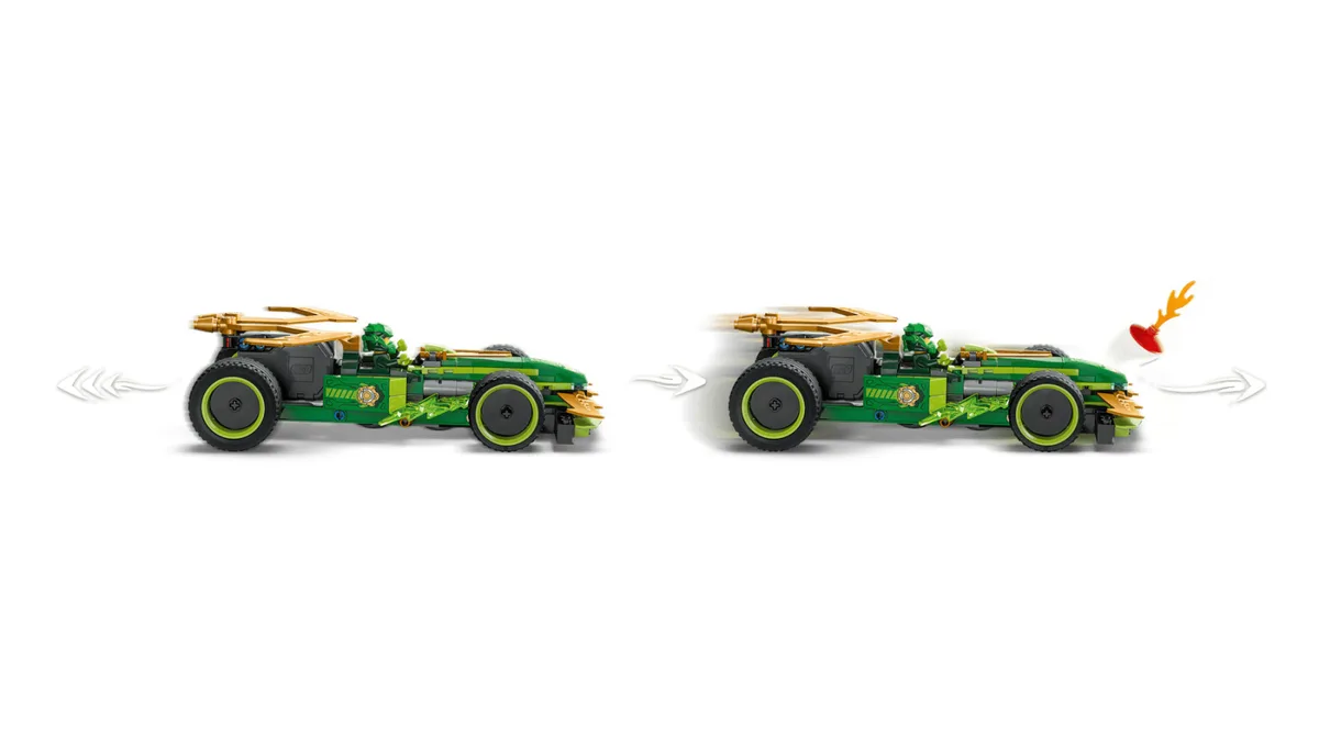 Конструктор LEGO Ninjago Автомобіль з інерційним двигуном для дітей від 7 років різнокольоровий