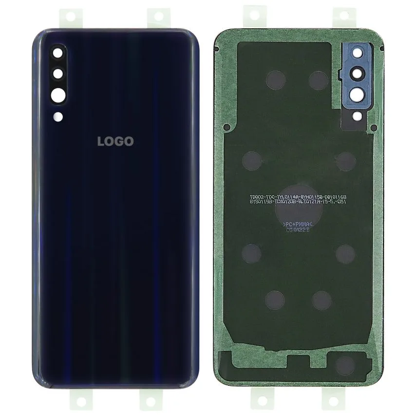 Задня кришка Samsung чорна скло камери Original Quality