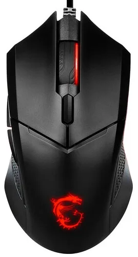 Миша MSI Clutch GM08, Red, USB-A, чорний