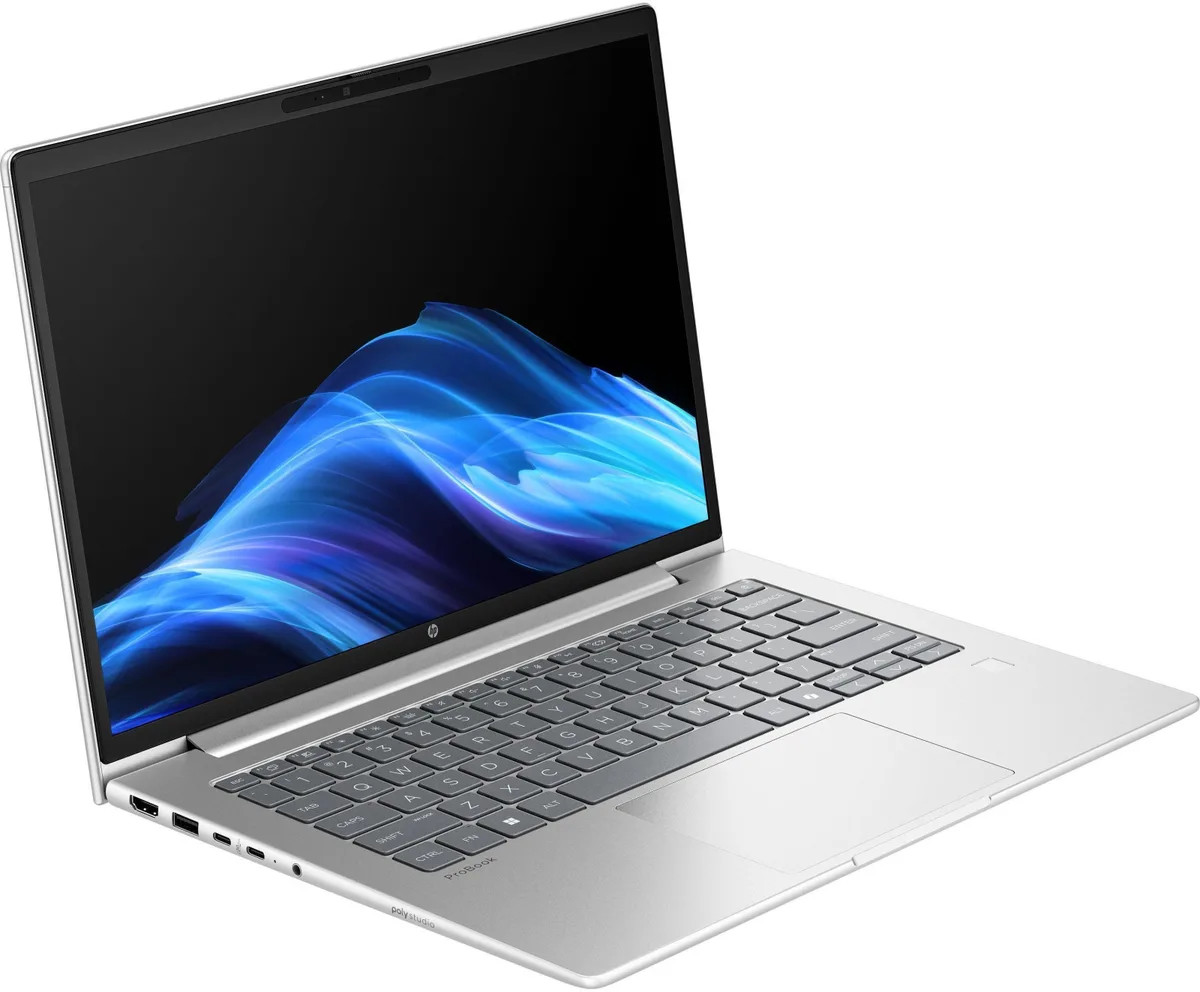 Ноутбук HP ProBook 4-G1i 14" WUXGA IPS AG, Intel U7-255H, 32GB, F1TB, UMA, DOS, сріблястий