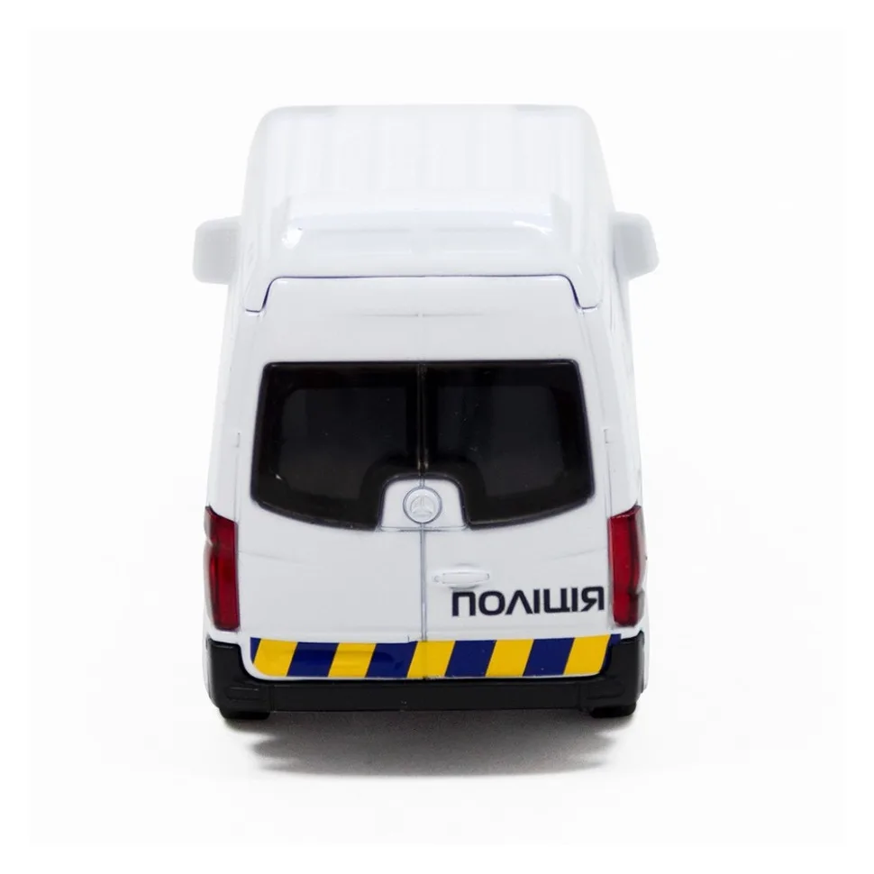 Автомодель дитяча металева інерційна Поліція 1:43 TechnoDrive чорна